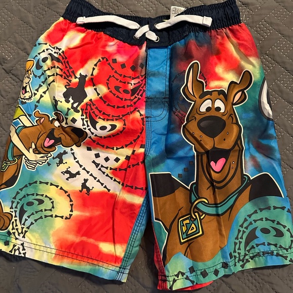 Boys Scooby Doo Swim Trunks - Picture 1 of 5